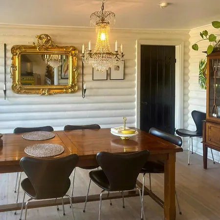 Beautiful Log House With A Pool In South Funen Vester-Skerninge
