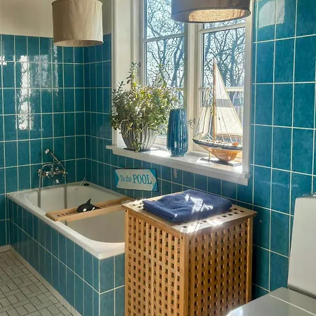 Beautiful Log House With A Pool In South Funen * Vester-Skerninge