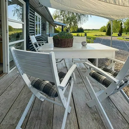 Beautiful Log House With A Pool In South Funen Vester-Skerninge