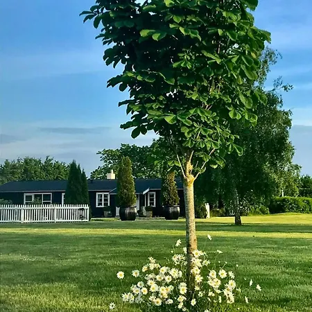Dom wakacyjny Beautiful Log House With A Pool In South Funen *