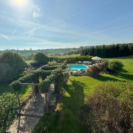 Beautiful Log House With A Pool In South Funen