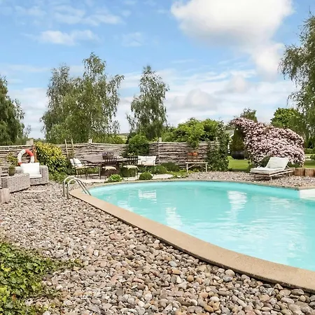 Beautiful Log House With A Pool In South Funen Dom wakacyjny